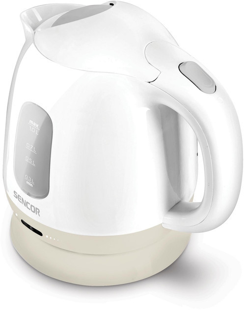 Электрочайник Sencor SWK 1103LM 1 л белый с песочным Київ - зображення 2