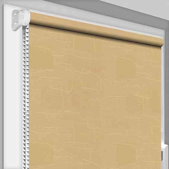 Рулонна штора Rolets Топаз 1-877-975 97.5x170 см відкритого типу Бежева Киев