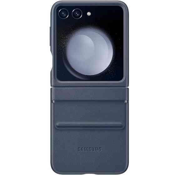 Кожаный чехол Leather Case (AAA) для Samsung Galaxy Z Flip5 Херсон