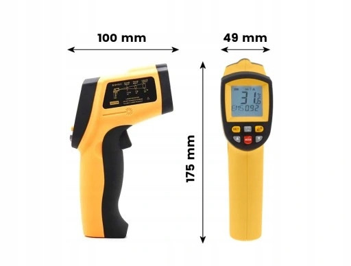 Пирометр промышленный -50-950°C BENETECH GM900 Харків - зображення 4