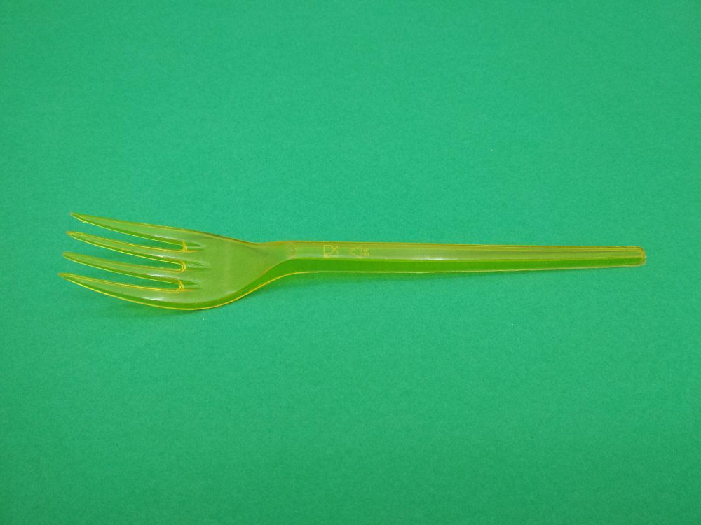 Вилка  «Super» желтая   Юнита (100 шт) Харків - зображення 2