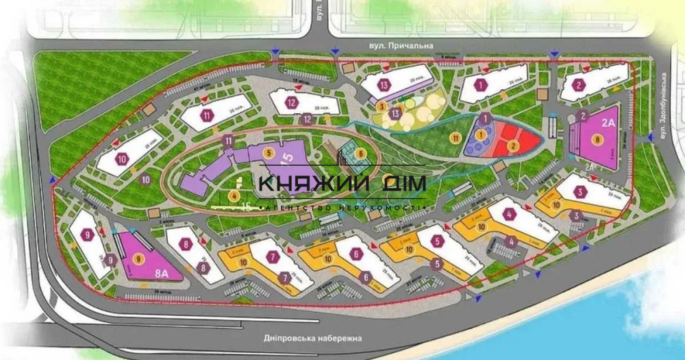 Продаж однокімнатної квартири в ЖК Great ,Будинок 12 .вікна у двір Код № 21146789 Киев - изображение 3