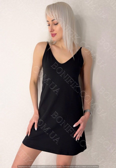 Женская ночная сорочка на тонкой бретели "Flirty" (арт. LDK 112/45/01) Кривий Ріг - зображення 1