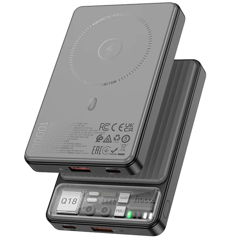 Портативное ЗУ Power Bank Hoco Q18 Tourer 22.5W с БЗУ 10000 mAh Херсон - зображення 1