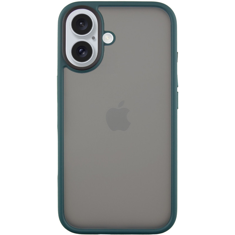 TPU+PC чехол Metal Buttons для Apple iPhone 16 (6.1") Херсон - зображення 7