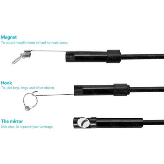 DM Ендоскопічна камера 10m 3-in-1 Black Харків