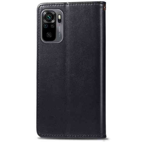 Кожаный чехол-книжка GETMAN Gallant (PU) для Xiaomi Redmi Note 10 / Note 10s Херсон