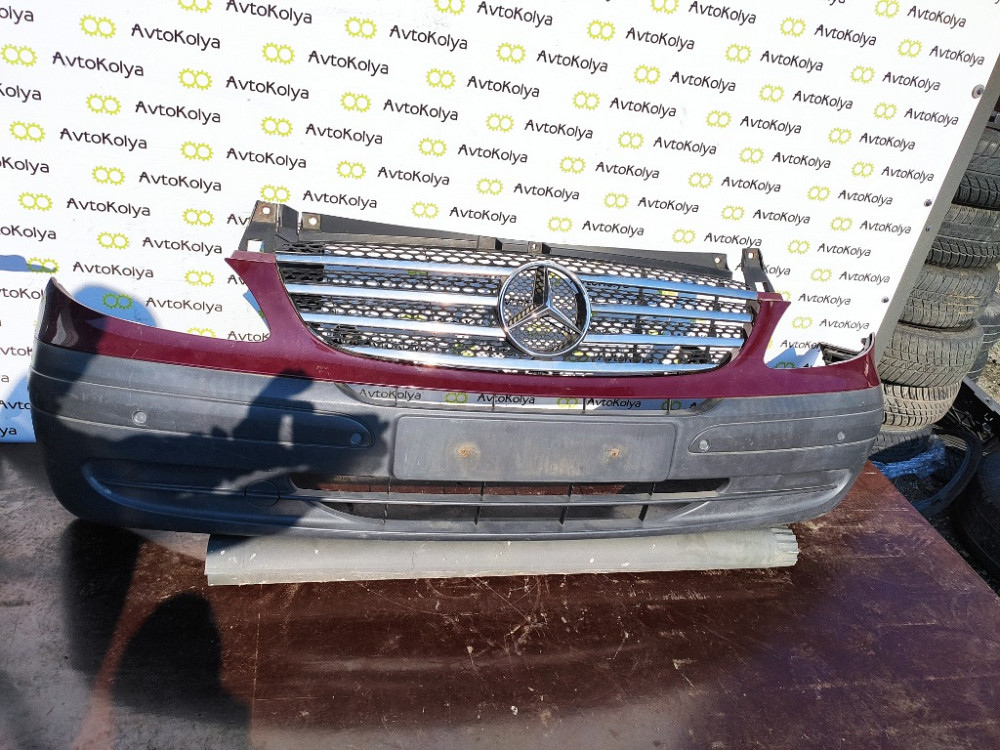 Бампер передний Mercedes Vito w639 2003-2009 Ковель - изображение 4