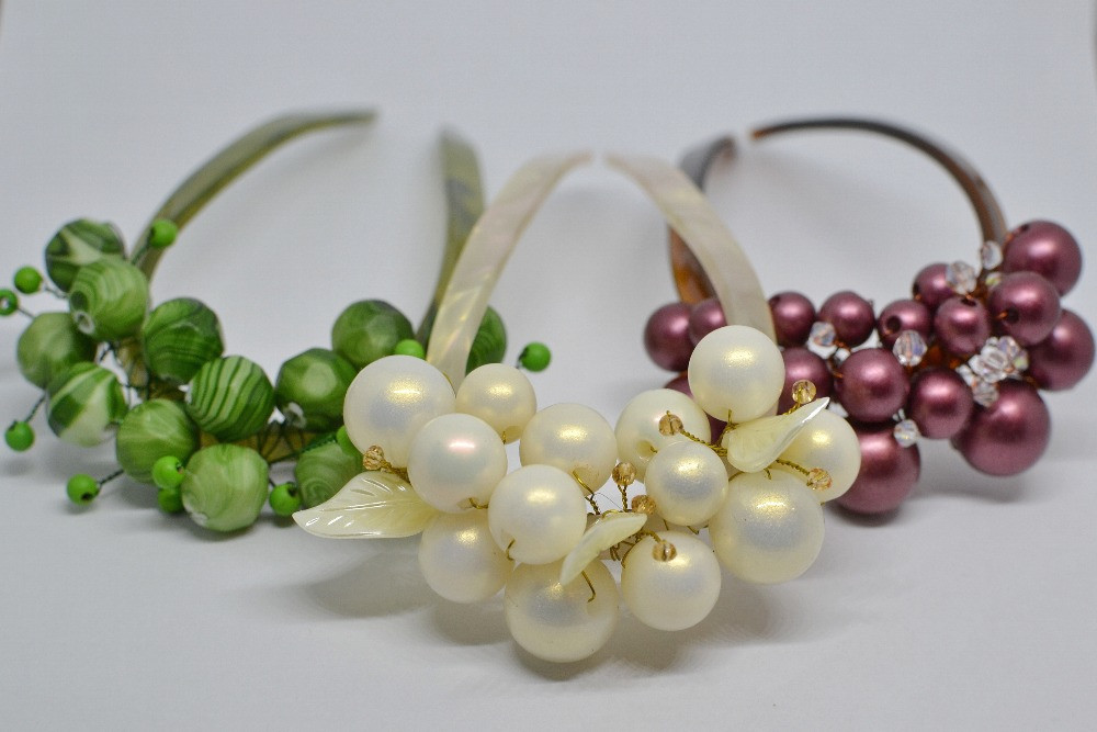 HandMade Декоративна квіткова шпилька в волосся 11, 5см, Ровно - изображение 1