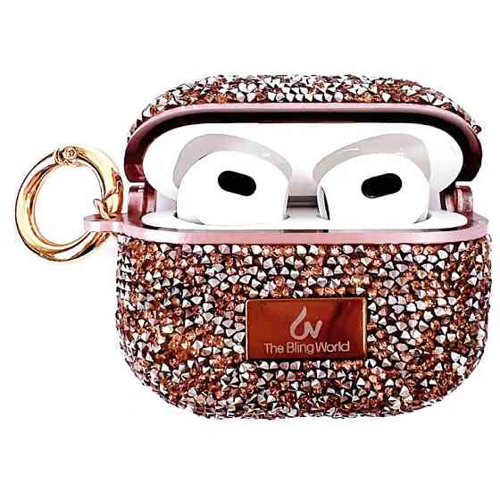 TPU чехол Bling World Rock Diamond для наушников AirPods Pro / Airpods Pro 2 Херсон