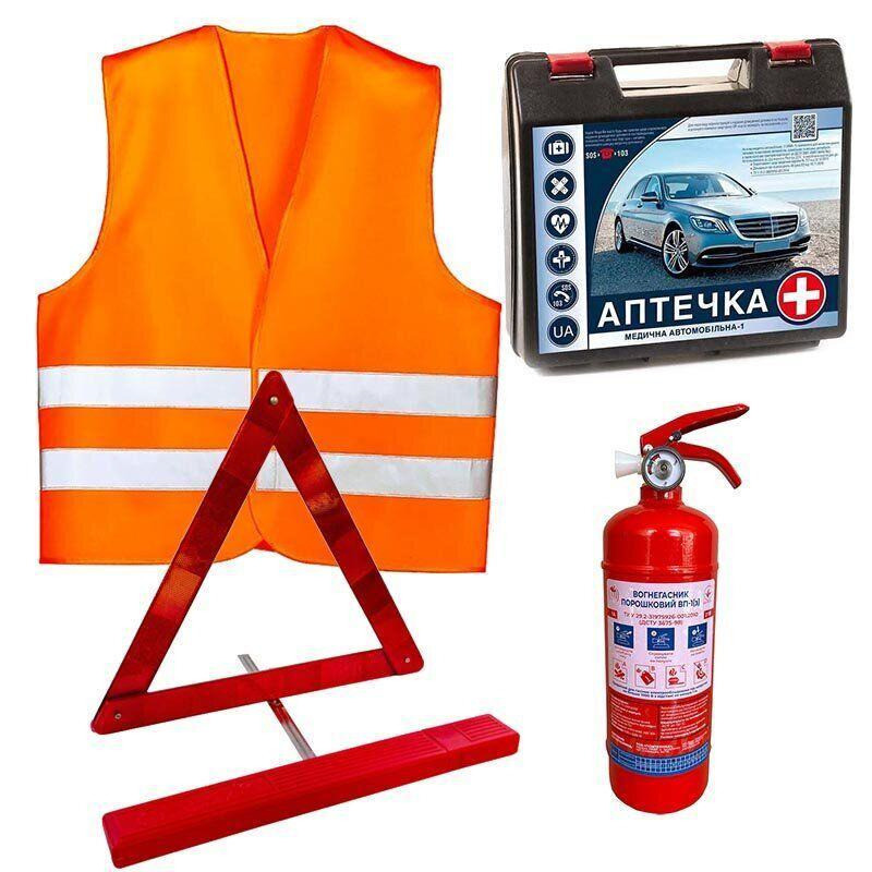 Автомобільні комплекти безпеки ВП-1 та ВП-2 — сертифікований захист за вимогами ПДР України Київ - зображення 1