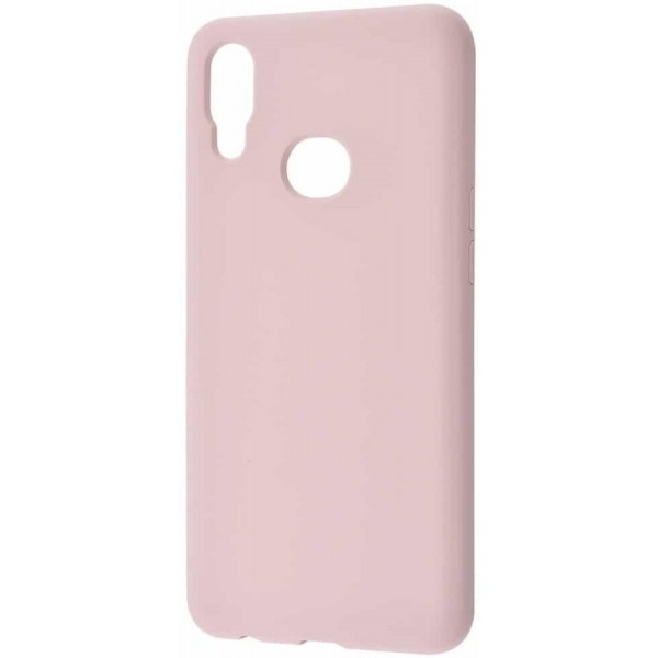 Silicone Case Samsung A10S Light Pink (Код товару:15841) Харків - зображення 1