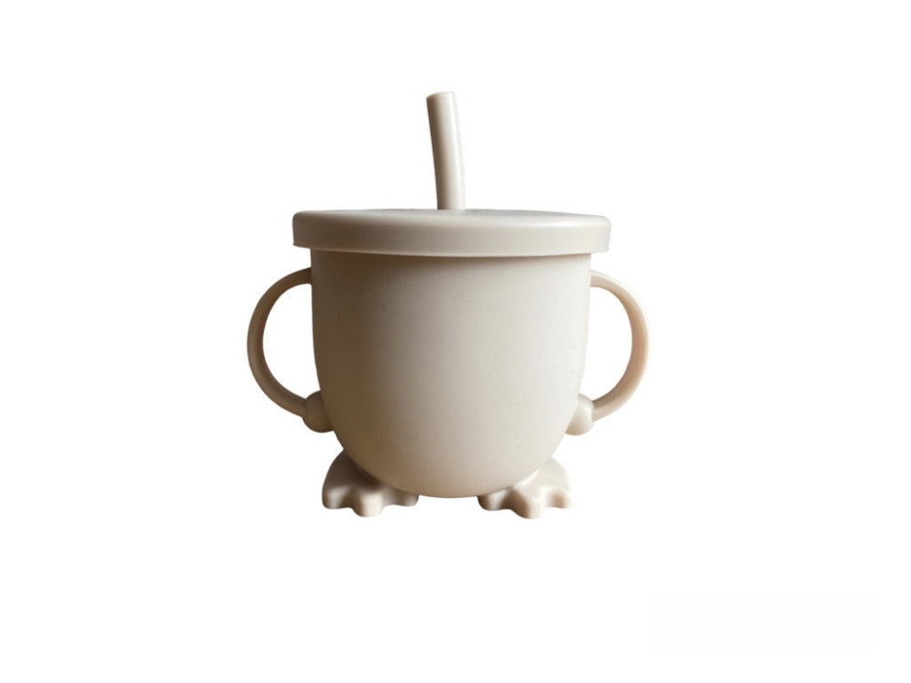 Детский силиконовый набор посуды для кормления кофейный 12 предметов Киев - изображение 10