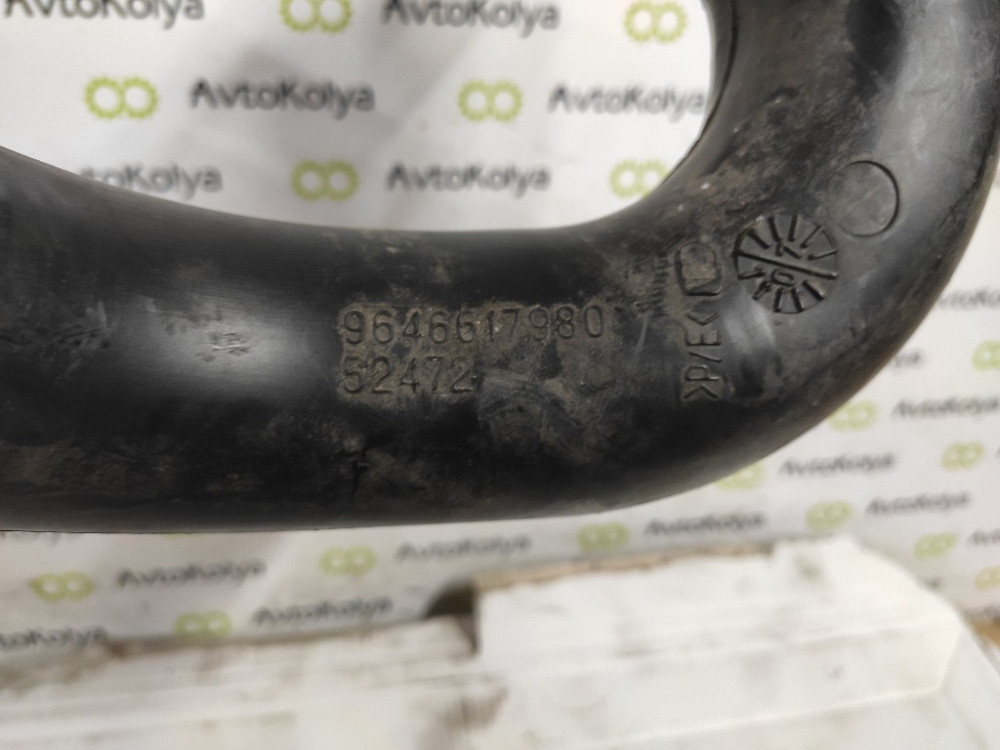 Патрубок интеркулера Peugeot Bipper 1.4 hdi 2007-2021 (9646617980) Ковель - изображение 2