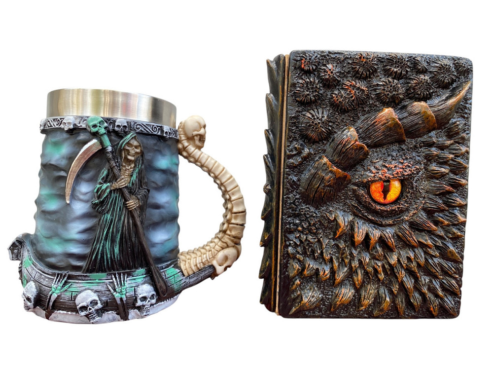 Подарочный набор Кружка 3 Подземный 574 и Блокнот 3 «Жар Сердца Дракона» Киев - изображение 3