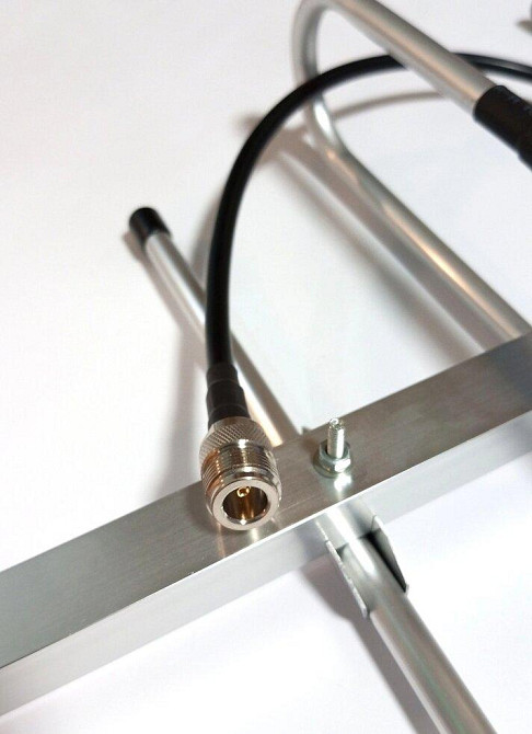 Антенна Yagi 360-480/890-930/1240-1395/1550-3200 МГц 8 дБ, до 25 Вт, кабель 50 cм N-female Дніпро - зображення 9