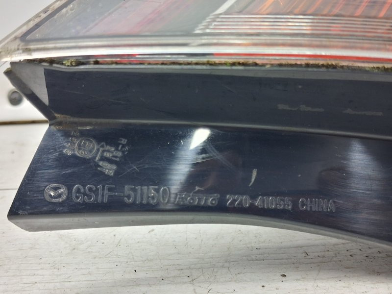 Фонарь задний внешний левый Mazda 6 GH 2.5 БЕНЗИН L5-VE 2007 (б/у) Київ - зображення 7