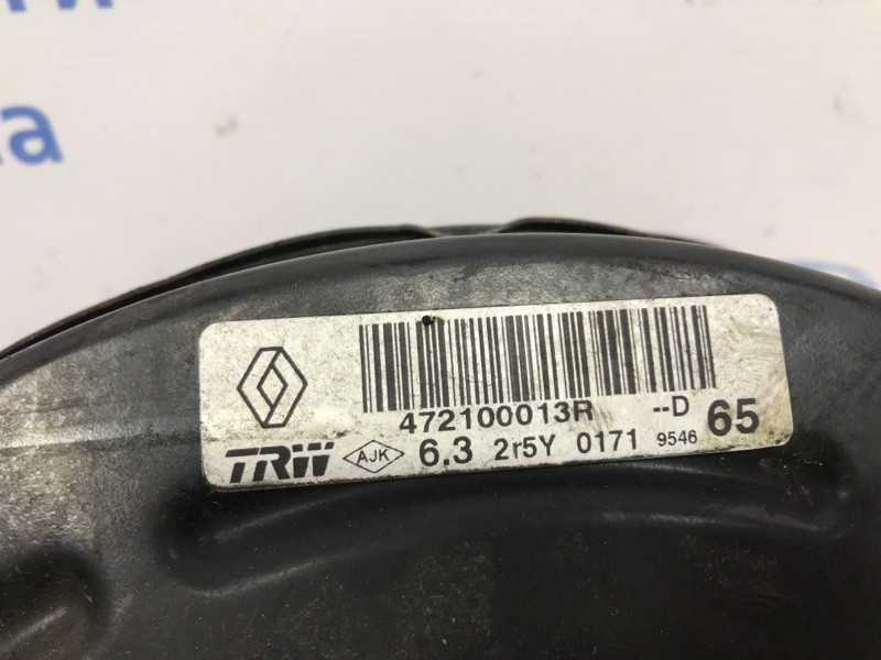 Вакуумный усилитель тормозов Renault Megane 2008-2016 472104219R (Арт. 45616) Київ - зображення 5