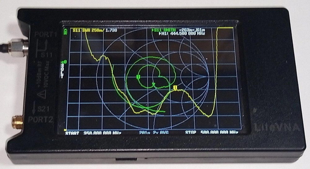 Антенна 390-485 МГц, до 50 Вт 10 дБ YP394810, кабель 1,2 м с UHF-male разъемом. Смотрите график КСВ Дніпро - зображення 4