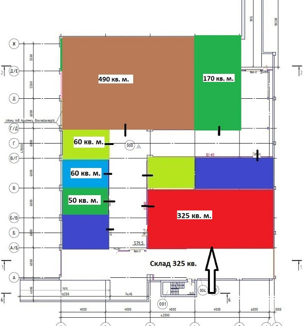Орендуйте нове приміщення в індустріальному парку «КИТ» Буча від 234 до 2780 кв. м. Буча - изображение 11