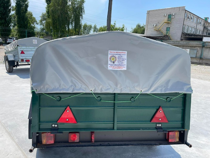 Новий причіп 150х130х35 від заводу Дніпро Тульчин - зображення 1