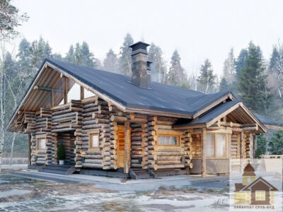 Купити дерев’яний будинок в Одесі — зруби ручної рубки від “Закарпат Зруб-Буд” Одеса - зображення 4