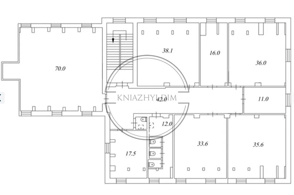 БЕЗ КОМІСІЇ. Офіс 316 кв.м. у бізнес-центрі, м. Тараса Шевченка. ГЕНЕРАТОР. № 1419043 Київ - зображення 8
