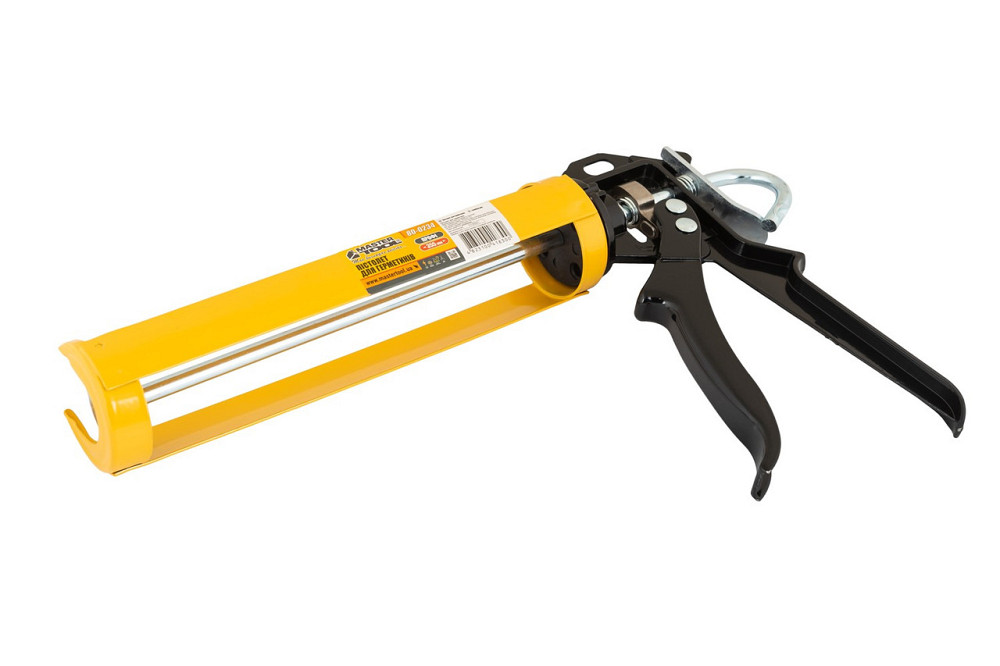 Пистолет для герметиков полуоткрытый MASTERTOOL 310 мл 355 мм 80-0234 Харьков - изображение 1