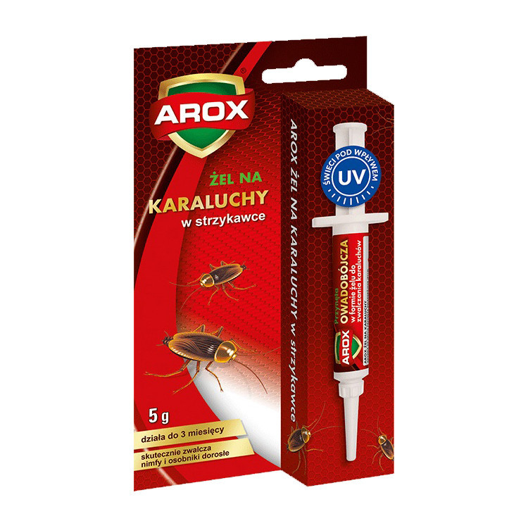 Гель от черных и рыжих тараканов Arox 5 г в шприце Одеса - зображення 1