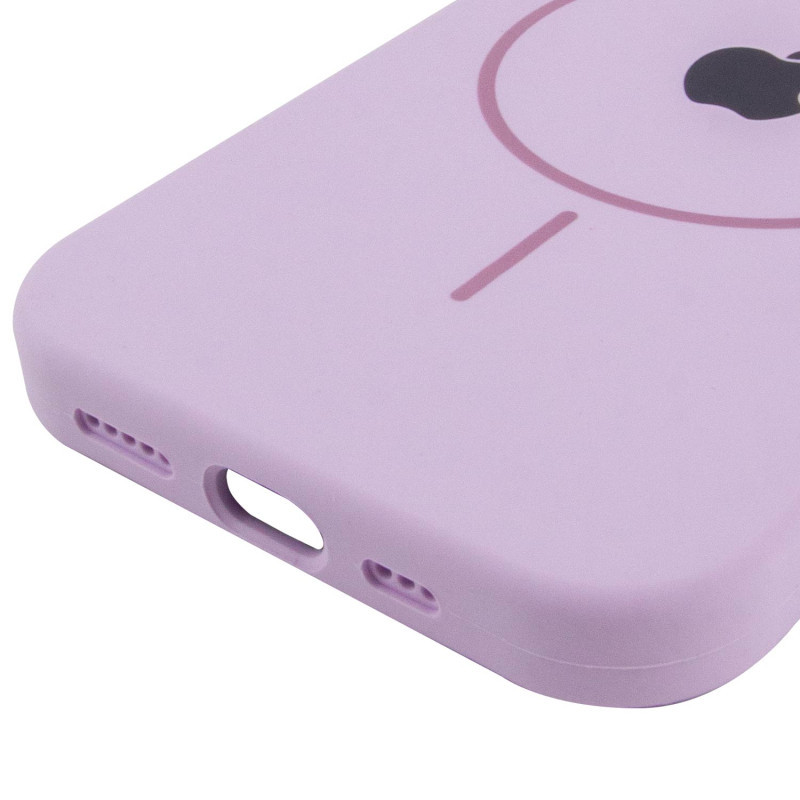 Чехол Silicone Case Full Protective (AA) with MagSafe для Apple iPhone 14 (6.1") Херсон - изображение 5
