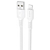 Дата кабель Borofone BX116 Certain USB to Lightning 2.4A (1m) Херсон