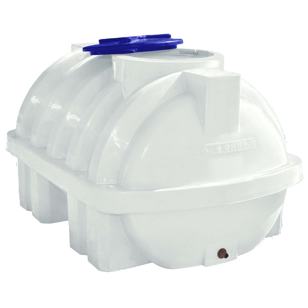 Емкость 1000 л горизонтальная усиленная с ребром Киев - изображение 1