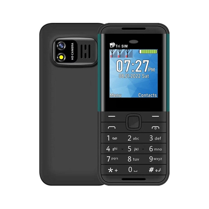 Мини мобильный телефон 5310 3 Черно-зеленый Київ - зображення 8
