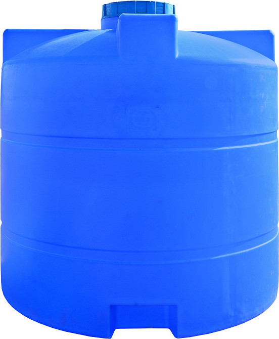 Емкость 3500 л вертикальная ПБ голубая Киев - изображение 2