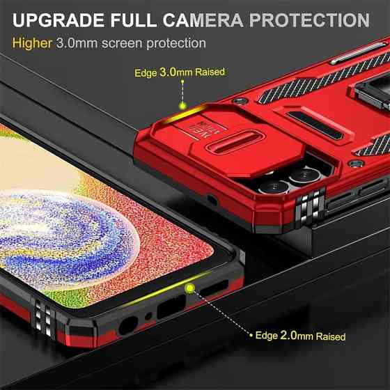 Ударопрочный чехол Camshield Army Ring для Samsung Galaxy A07 Херсон