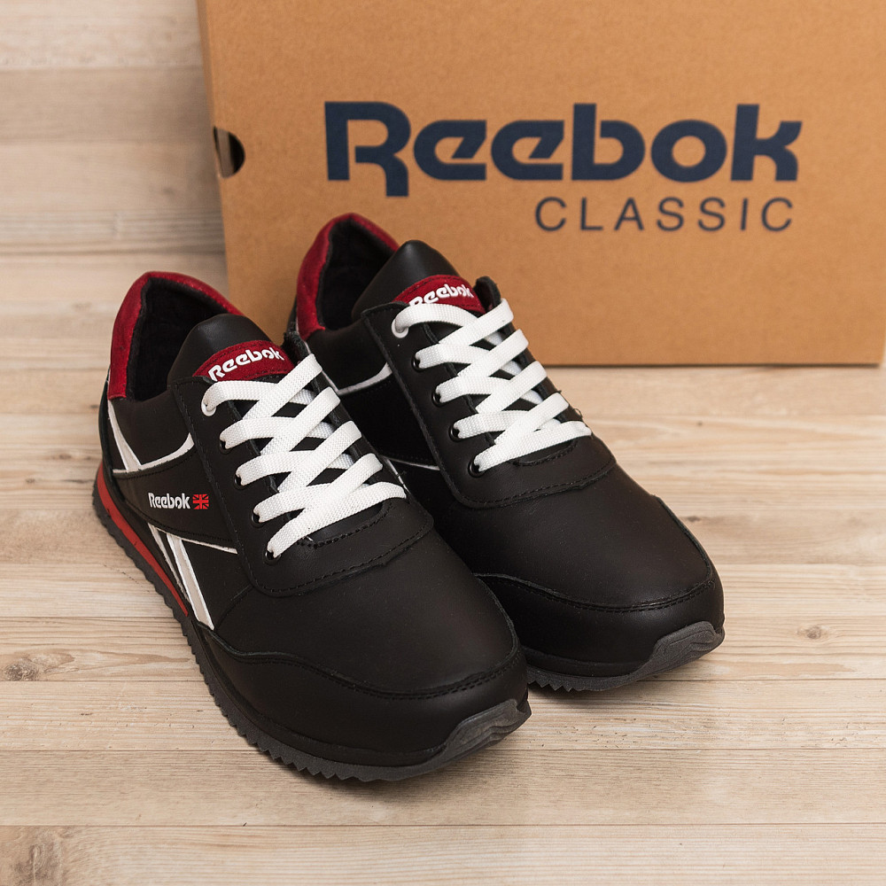 Мужские кожаные кроссовки Anser NS black Київ - зображення 6