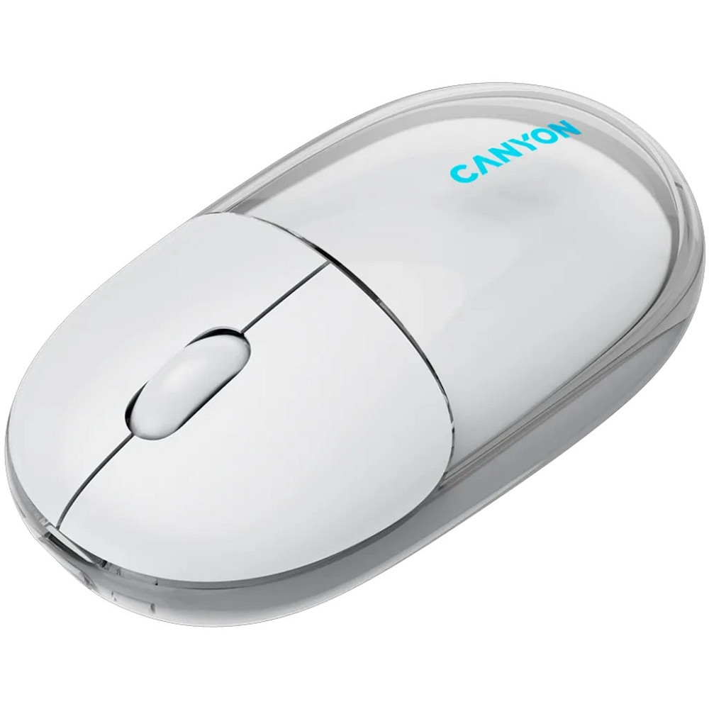 Мышь компьютерная безпроводная Canyon OnClick 24 White CNS-CMSW24W белая Київ - зображення 5
