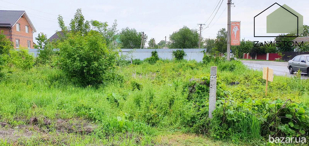 Продаж фасадної ділянки 11 соток в селі Гнідин. Електрика і газ по вулиці, асфальтований під'їзд. 6 Бориспіль - зображення 3