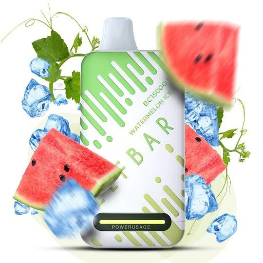 Е-сигарета ELF BAR 5% 15000 тяг, Льодяний Кавун Одеса - зображення 1