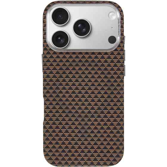 Чехол TPU+PC KVZV Triangular Pattern with Magnetic Fit для Apple iPhone 17 Pro / 18 Pro (6.3") Херсон