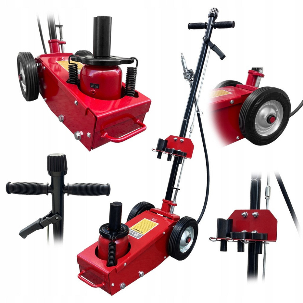 Домкрат пневмогидравлический подкатной 22т 215-430 мм TORIN TQ22001 Харків - зображення 2