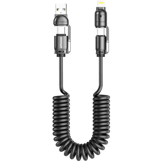 Дата кабель Amaya ACD-330 4in1 Type-C/USB to Lightning/Type-C 240W (2m) Херсон