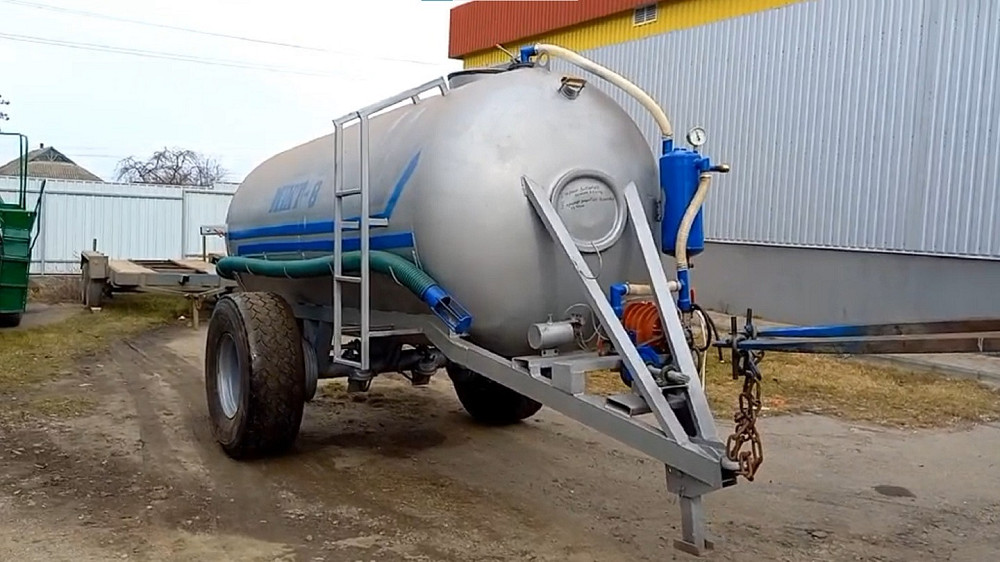 Бочка МЖТ-8 для навозу або води Біла Церква - зображення 2