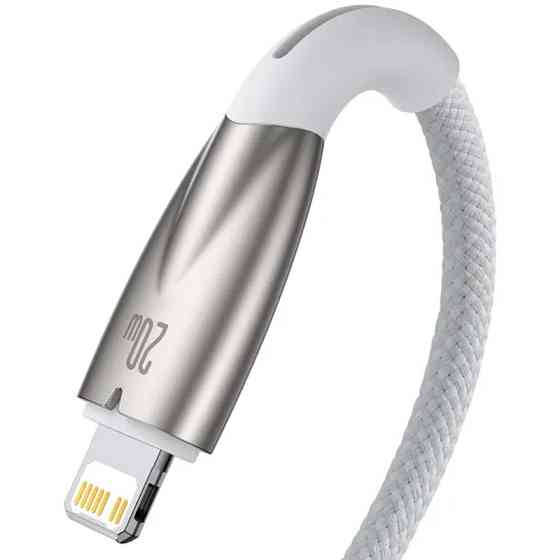 Дата кабель Baseus Glimmer Series Fast Charging Data Cable Type-C to Lightning 20W 1m (CADH000001) Херсон