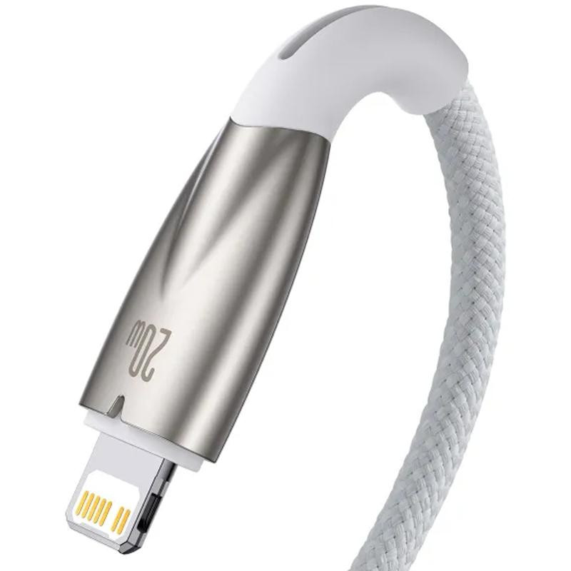 Дата кабель Baseus Glimmer Series Fast Charging Data Cable Type-C to Lightning 20W 1m (CADH000001) Херсон - изображение 3