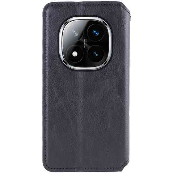 Кожаный чехол-книжка GETMAN Cubic (PU) для Xiaomi Redmi Note 15 Pro 5G Херсон