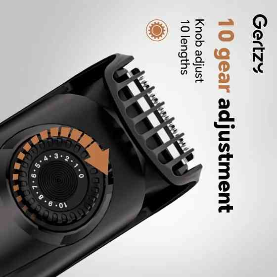 Професійний акумуляторний тример для волосся, бороди та тіла з Type-C Киев