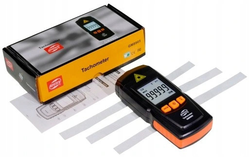 Тахометр бесконтактный (2,5-99999 об/мин) BENETECH GM8905 Харків - зображення 10