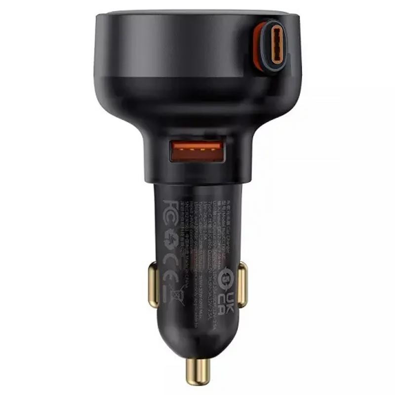 АЗУ Baseus Enjoyment Pro PD60W+QC3.0 with retractable cable (1USB-A/1C) (C000578) Херсон - изображение 5