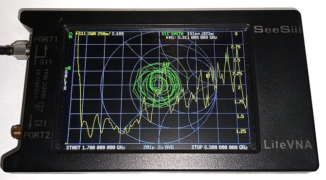 UWB антенна 1880-4070/4200-5300MHz 9dBi, до 20 Вт, направленная сверхлегкая Yagi антенна, SMA-female Днепр - изображение 5
